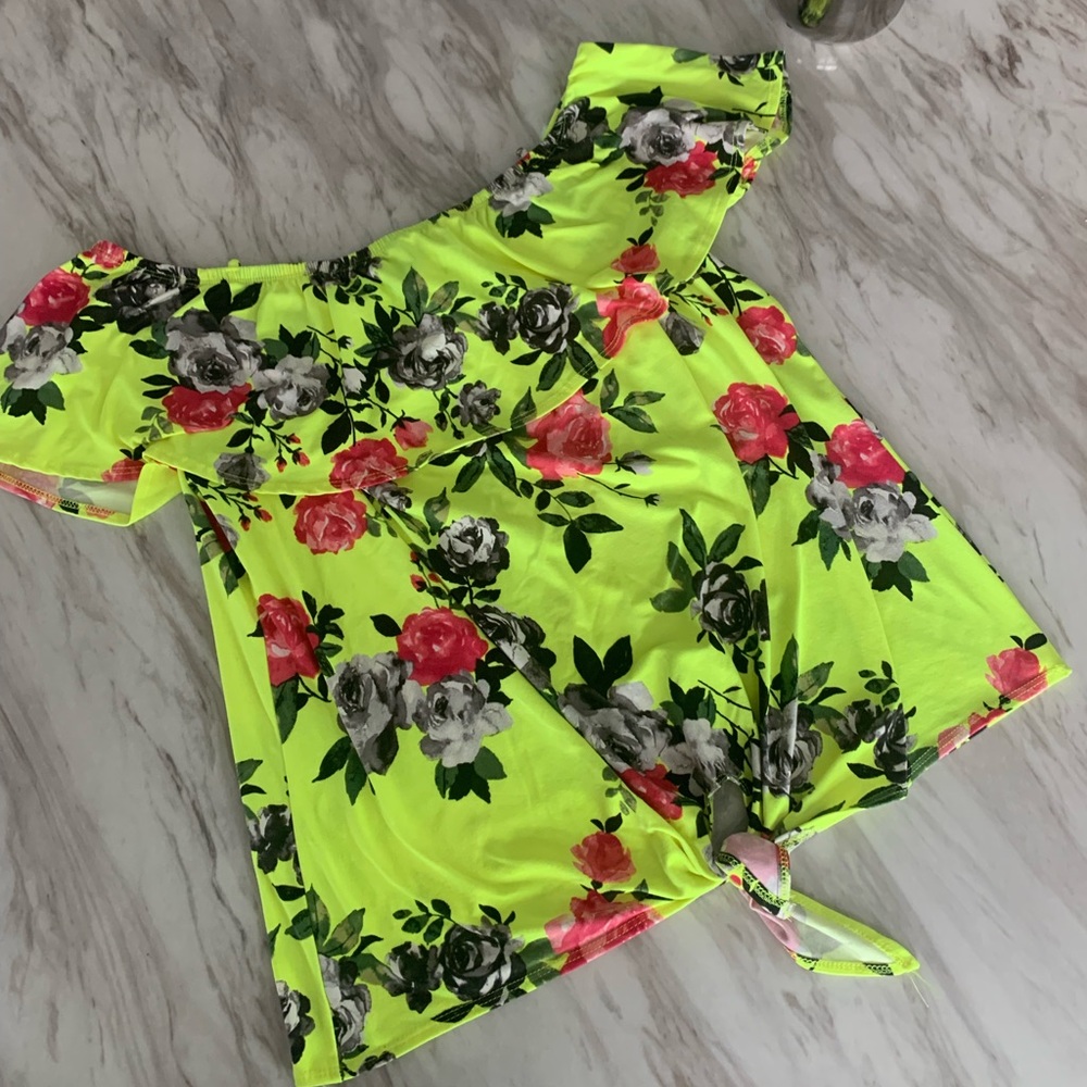 Colorfull top plus size